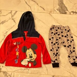 Disney Mickey Mouse Hoodie and Pants Set